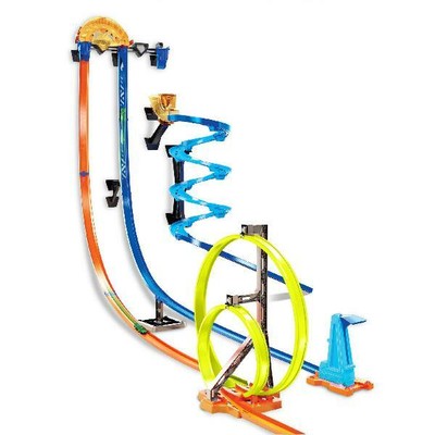 hot wheels track builder curve accessory